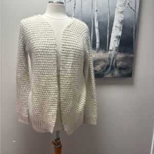Elegant Cream Women's Cardigan